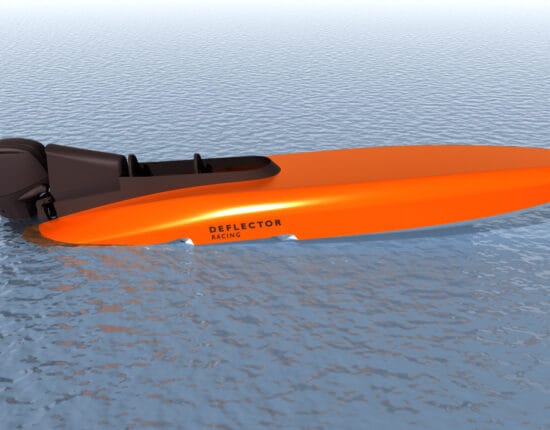 Deflector 600 - a stepped Petestep hull using the latest technology